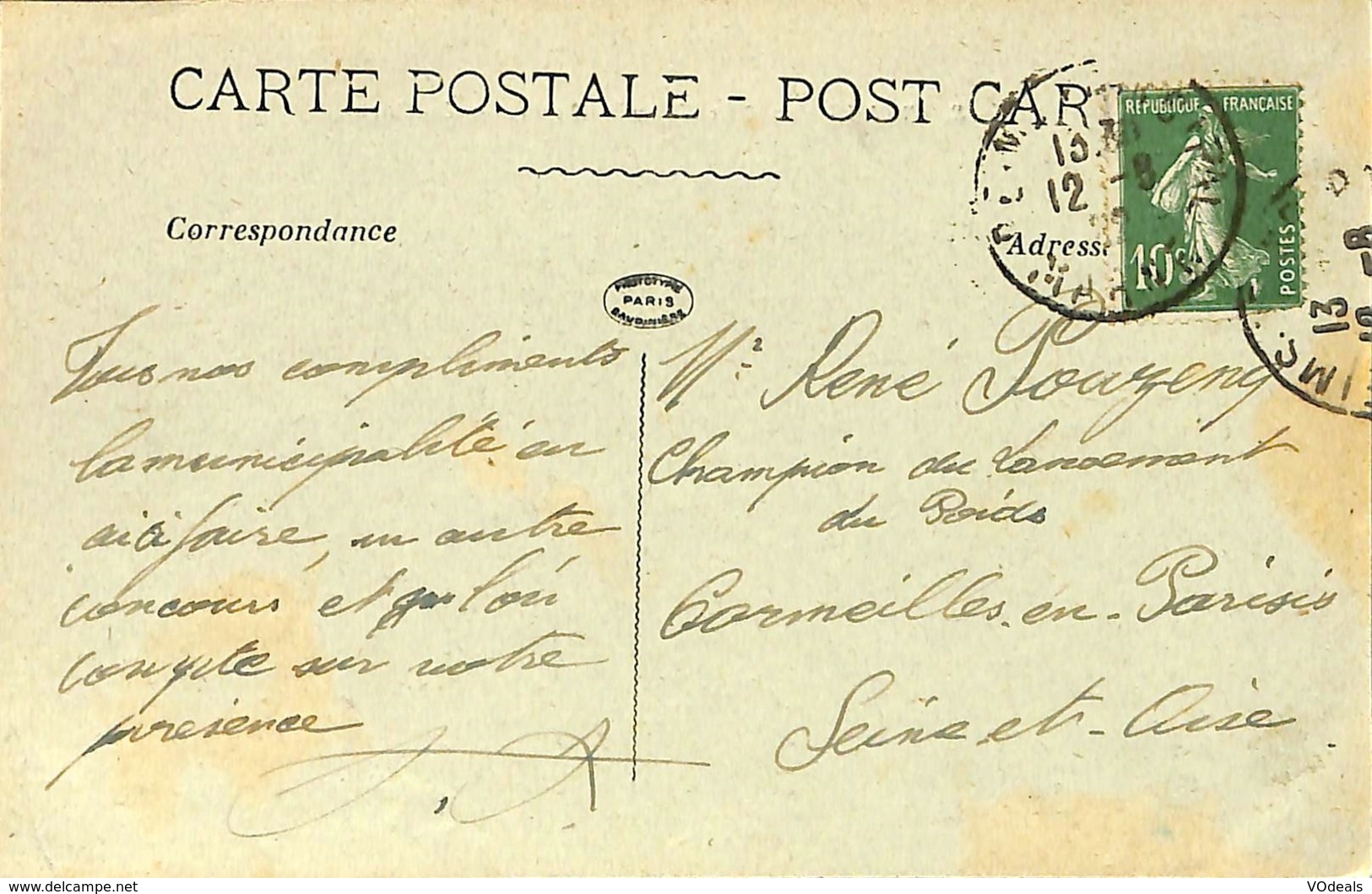 CPA - France - Lot de 10 cartes postales - Lot 17