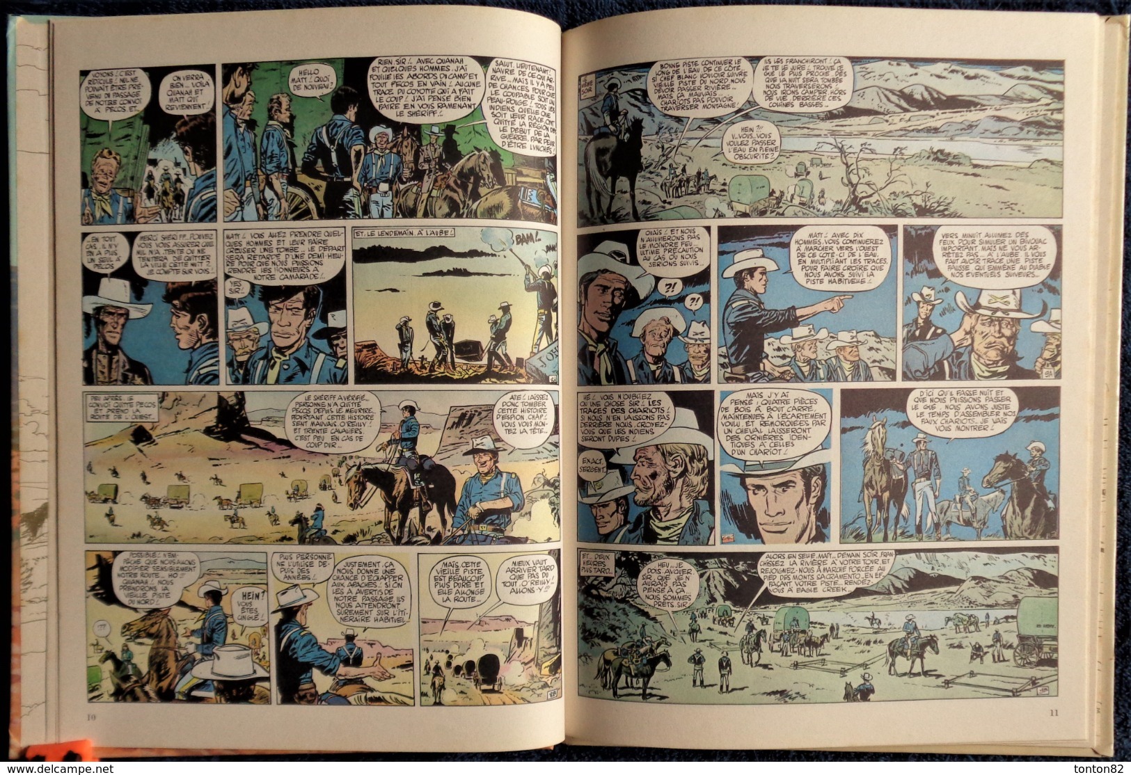 Charlier / Giraud - BLUEBERRY - N° 3 -  Fort Navajo  - " L'Aigle Solitaire " Dargaud - ( 1984 )  . - Blueberry