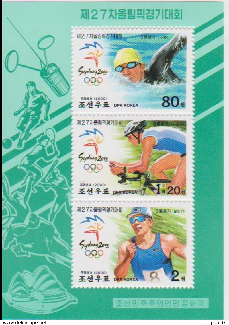 Korea 2000 Sydney Olympic Games Souvenir Sheet MNH/** (H58) - Verano 2000: Sydney