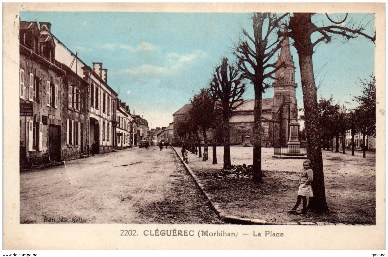 56 CLEGUEREC - La Place - Altri & Non Classificati