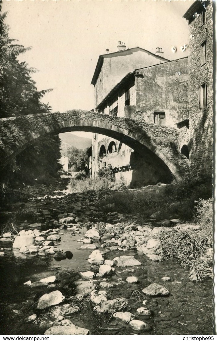 30 .20101 .valleraugue .vieux Pont Du 11e Siecle Sur L Herault .cpsm . - Valleraugue