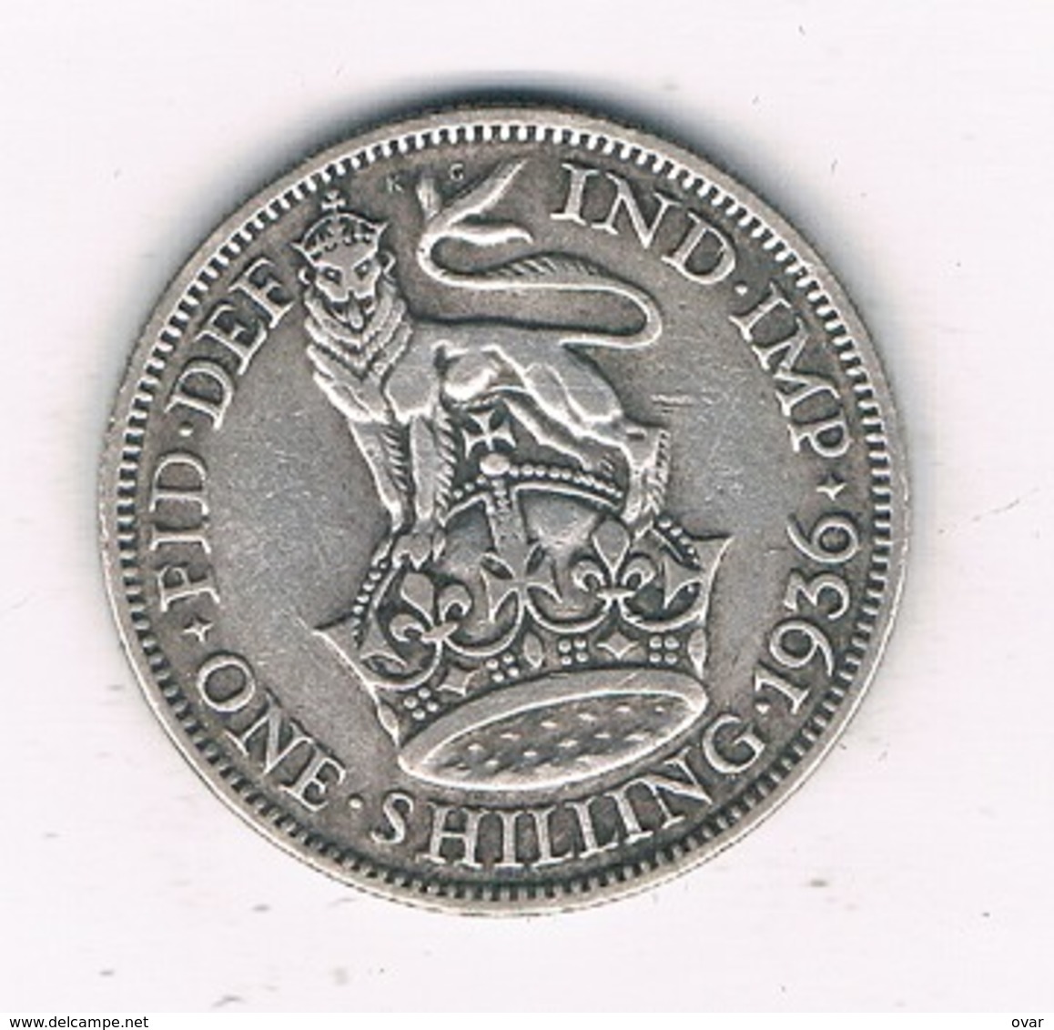 ONE SHILLING 1936 GROOT  BRITANNIE /8134/ - I. 1 Shilling