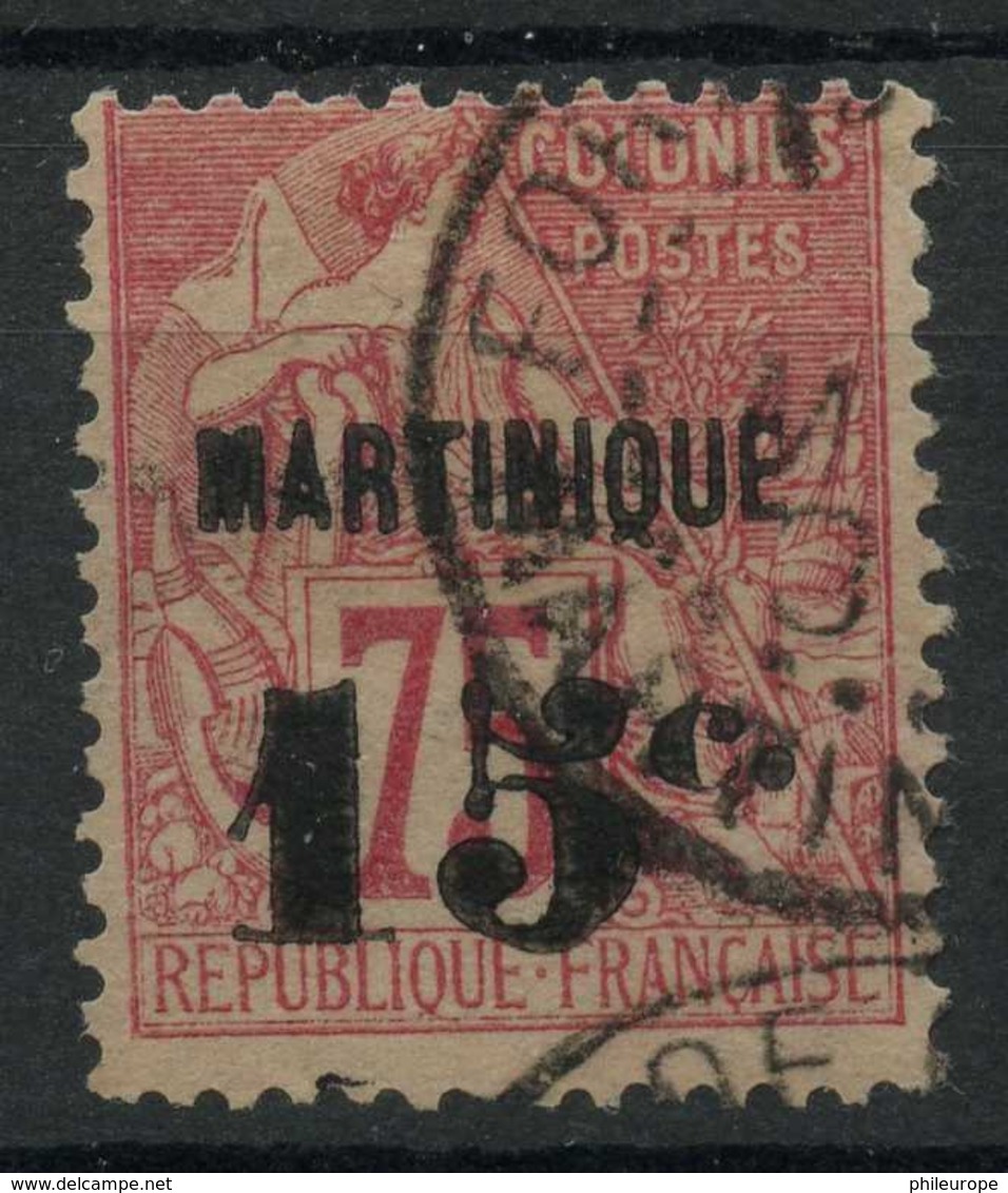 Martinique (1888) N 18 (o) - Used Stamps