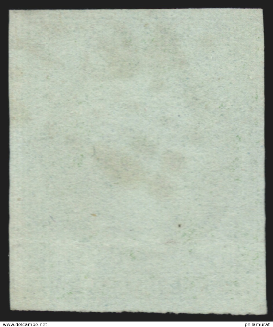 N°12, Napoléon Non-dentelé, 5c Vert, Oblitéré Losange - TB - 1853-1860 Napoleon III