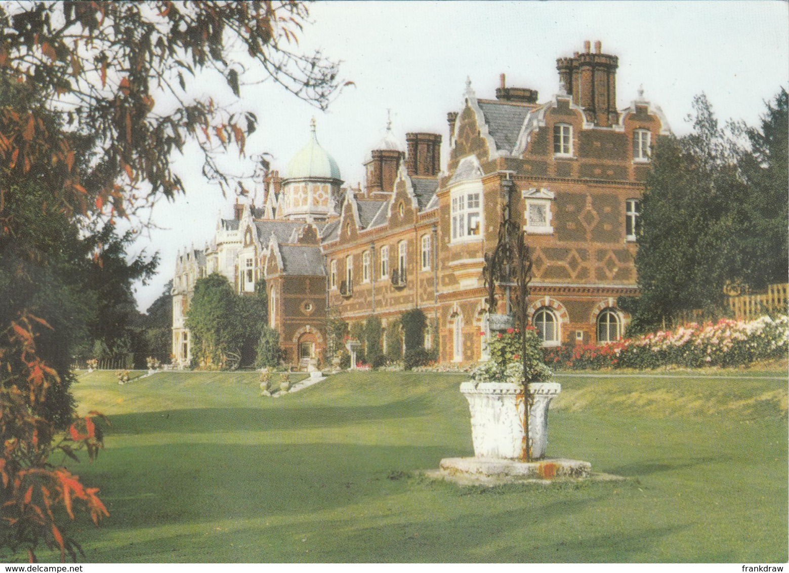 Postcard - Sandringham House, West Front - Card No..cksh14 Unused  Very Good - Non Classificati