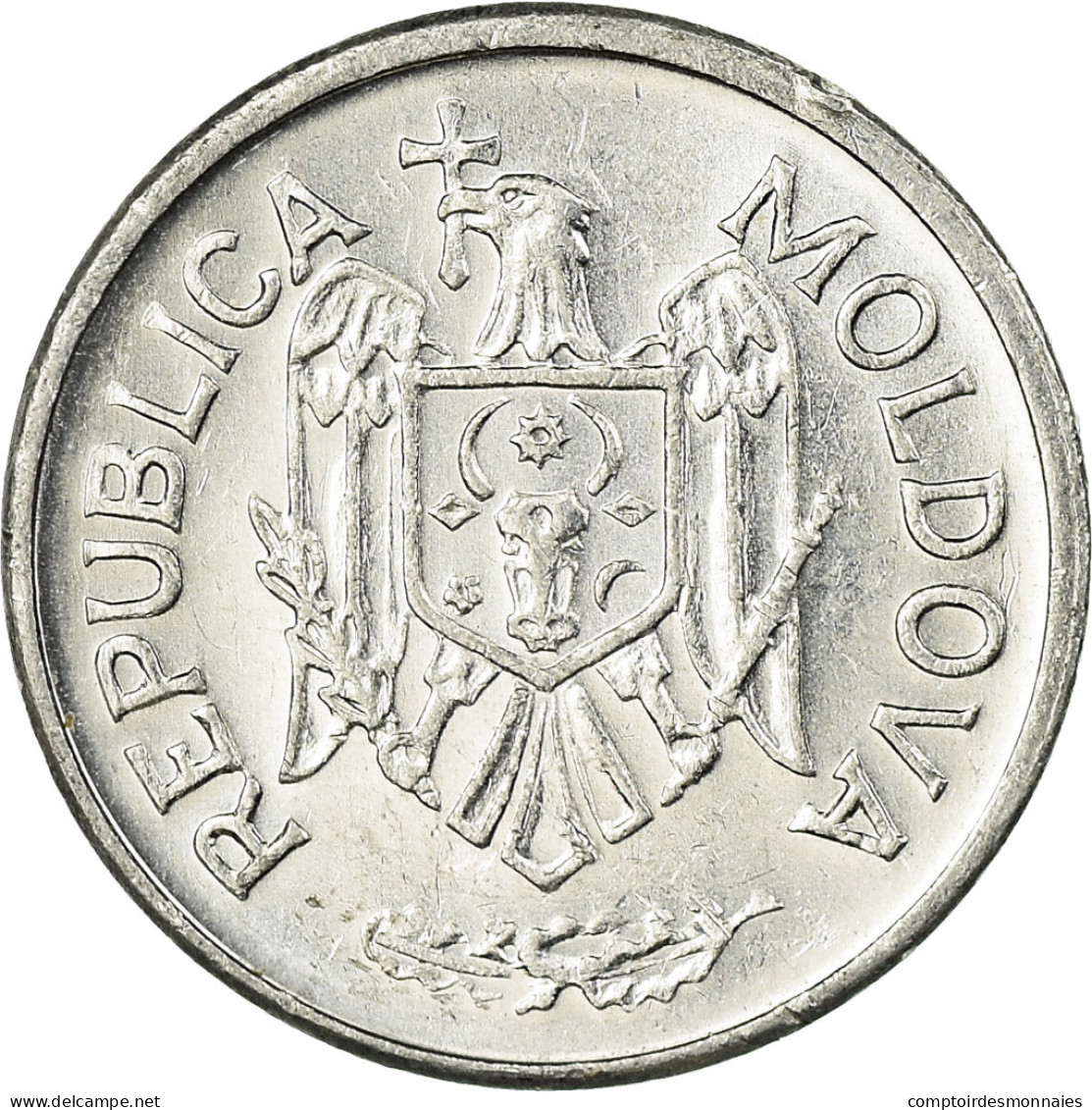 Monnaie, Moldova, 10 Bani, 2010, TTB, Aluminium, KM:7 - Moldavie