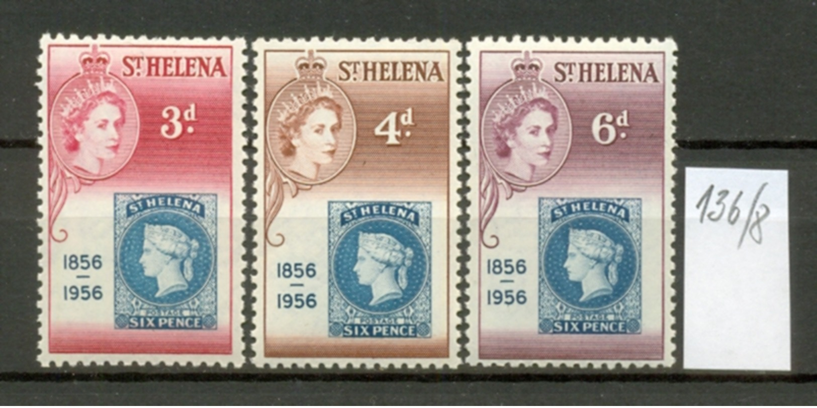 ST.HELENA - 136/8  Briefmarken 100 J.  Kpl.postfr. - Saint Helena Island