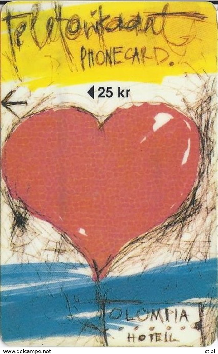 ESTONIA - HOTEL OLÜMPIA - HEART -  MIOTEC OY - 12/97 - Estonia