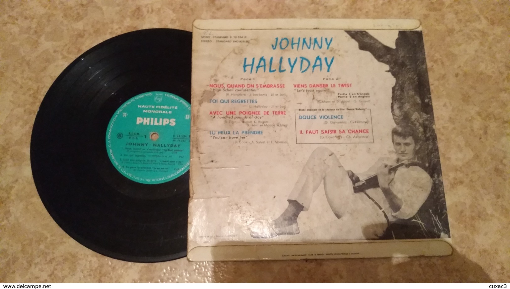 Vinyle - - JOHNNY HALLYDAY - Viens Danser LE TWIST - Version Original - Verzameluitgaven