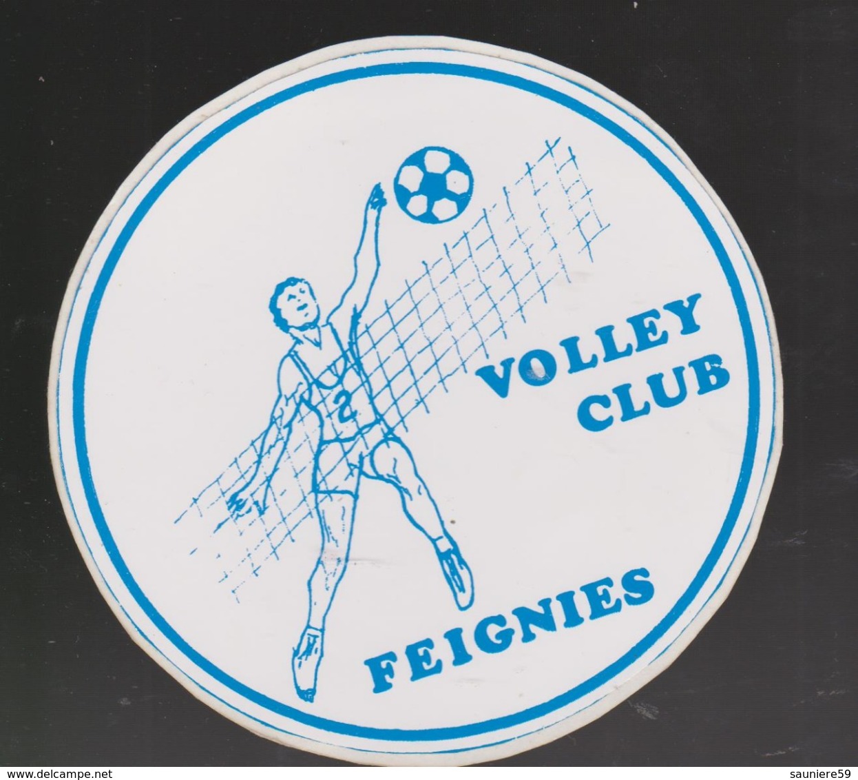 Autocollant Ancien  VOLLEY FEIGNIES - Aufkleber