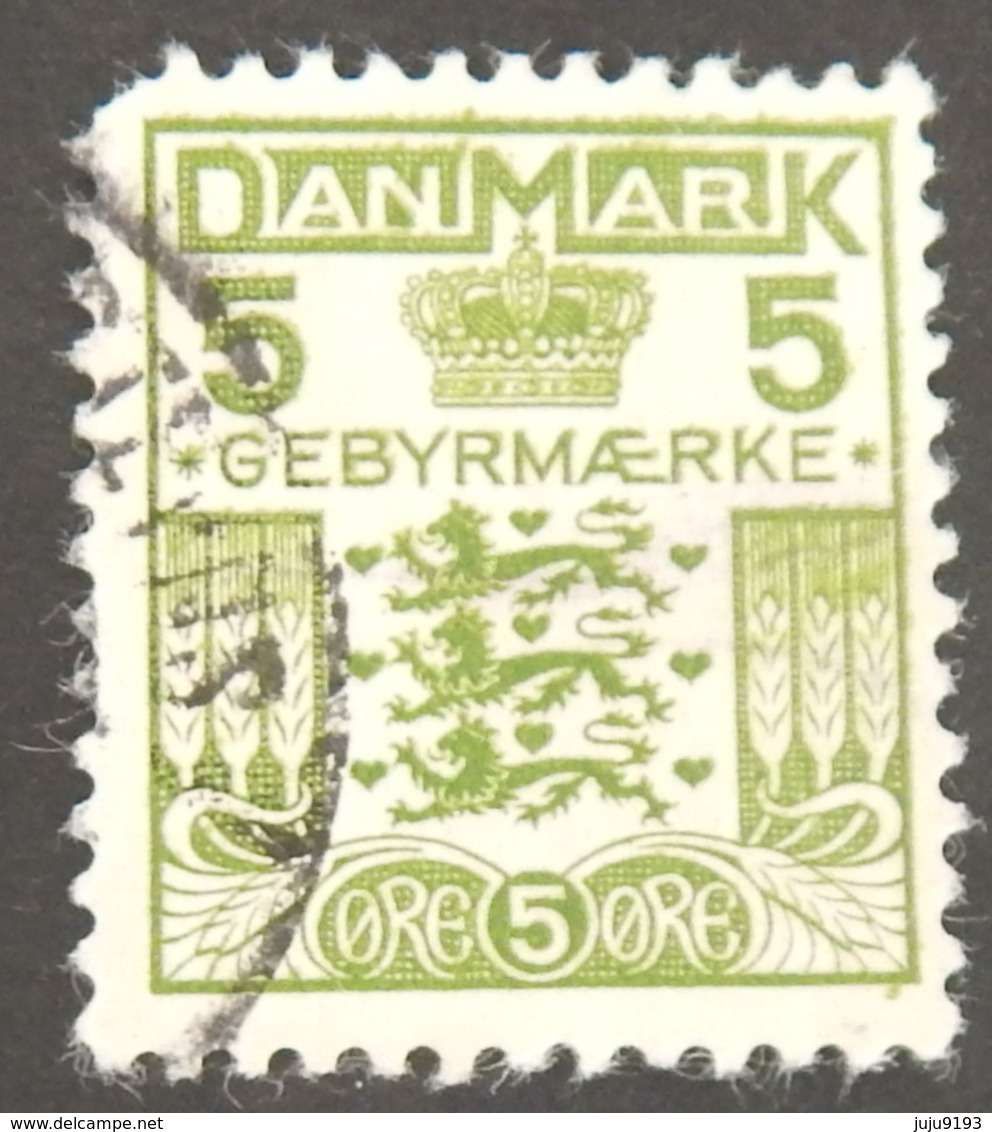 DANEMARK SERVICE YT 22 OBLITÉRÉ ANNÉE 1930 - Officials