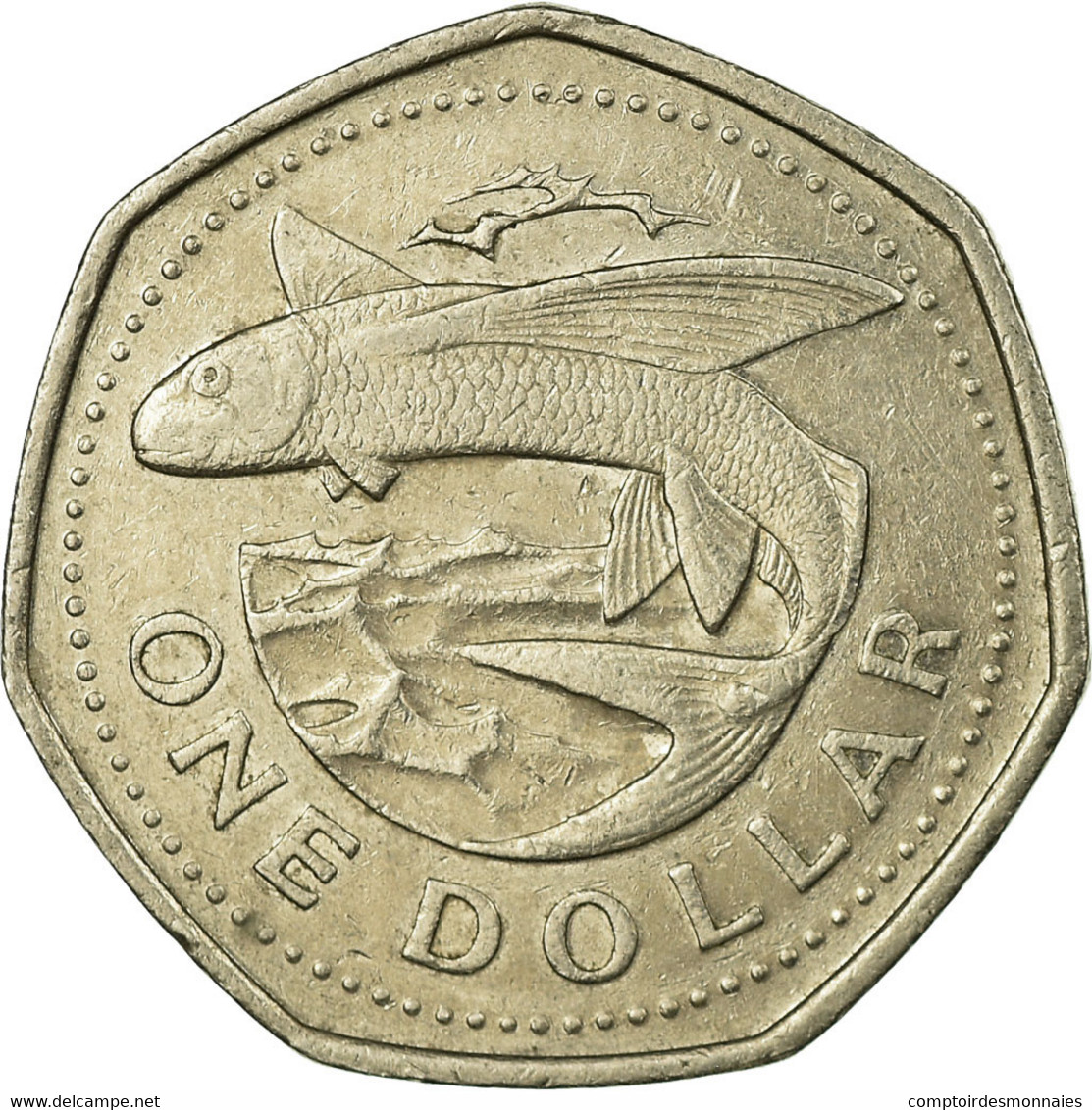 Monnaie, Barbados, Dollar, 2004, TTB, Copper-nickel, KM:14.2 - Barbades