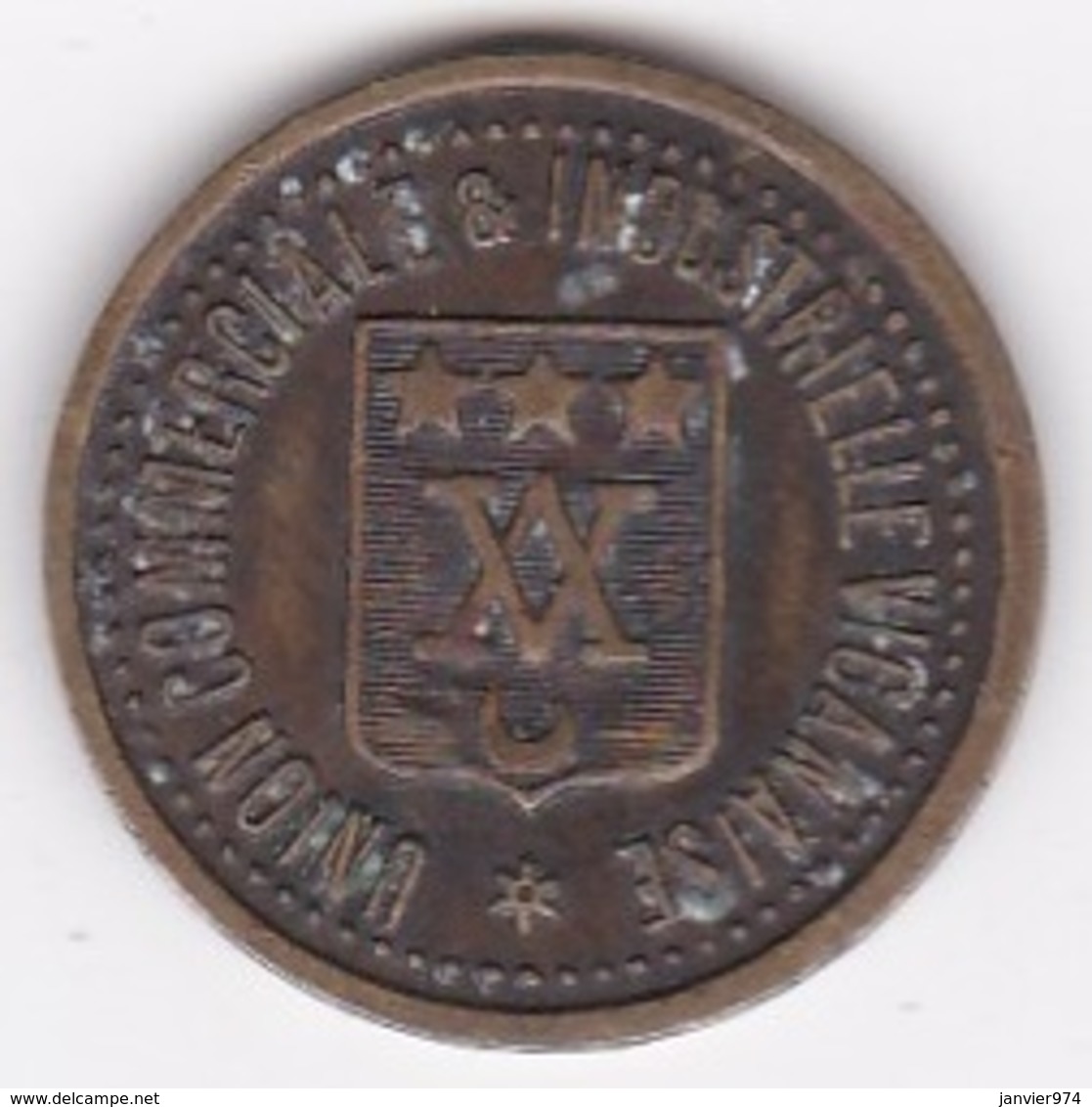 30. Gard. Vigan. 25 Centimes. Union Commerciale Et Industrielle Viganaise - Monétaires / De Nécessité