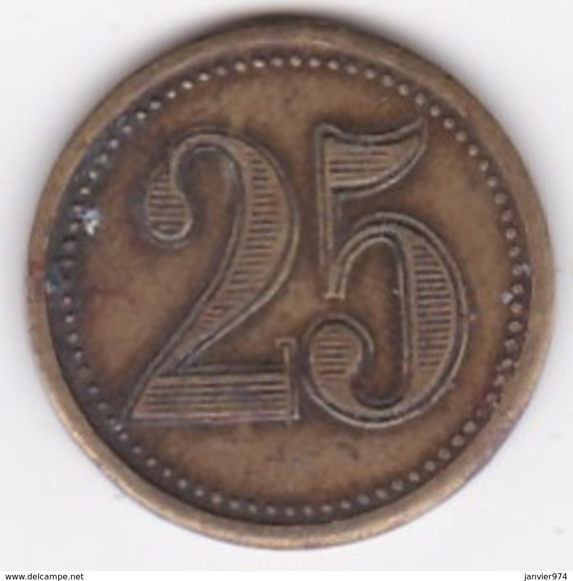 30. Gard. Vigan. 25 Centimes. Union Commerciale Et Industrielle Viganaise - Monetary / Of Necessity