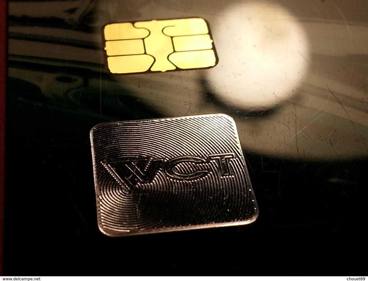 VCT Quality Control Cool Card Visa And Mastercard Chip Puce WCT (BF1217 - Origine Inconnue