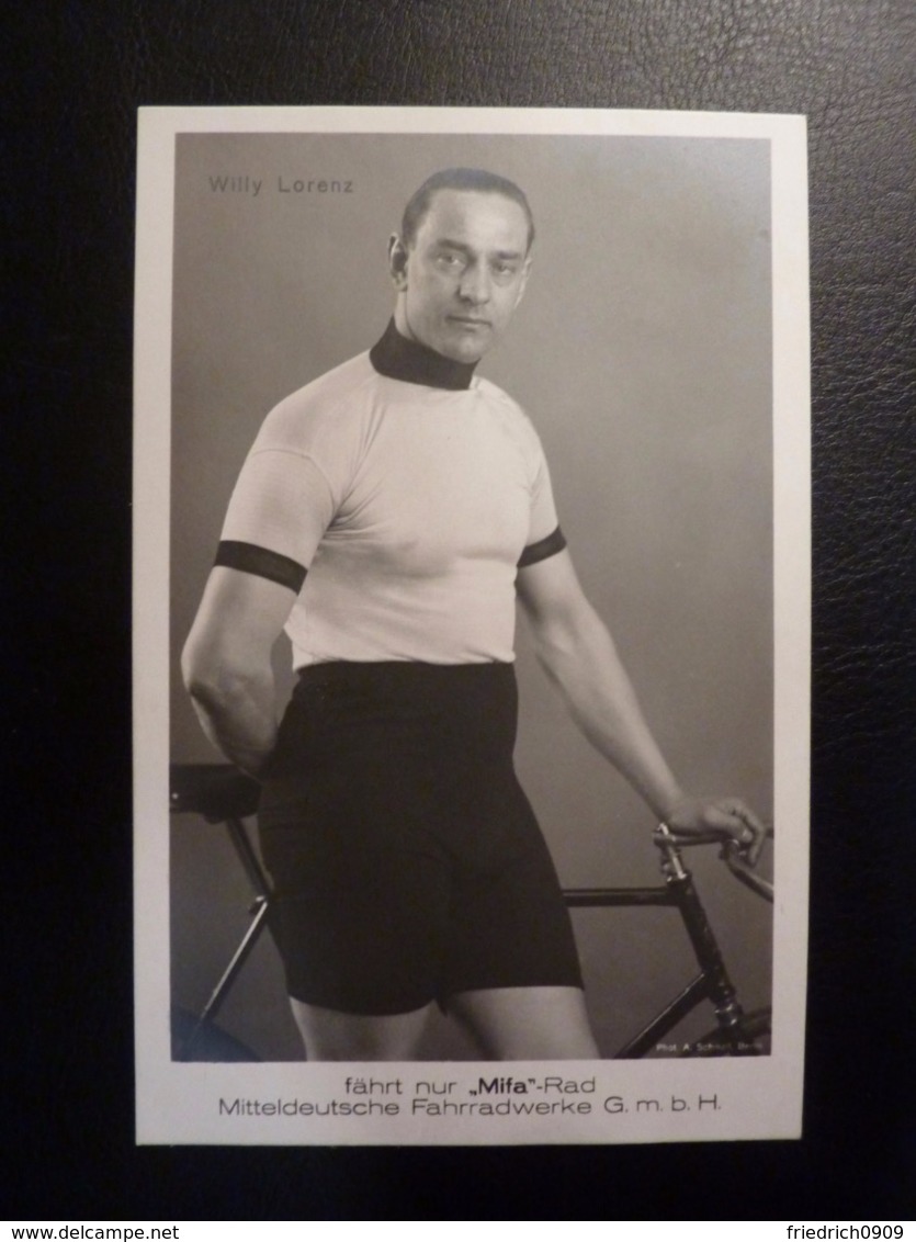 Willy Lorenz MIFA Fahrrad  Cyclisme Radfahrer Radrennen Radsport  Cycling Velo Wielrennen - Cyclisme