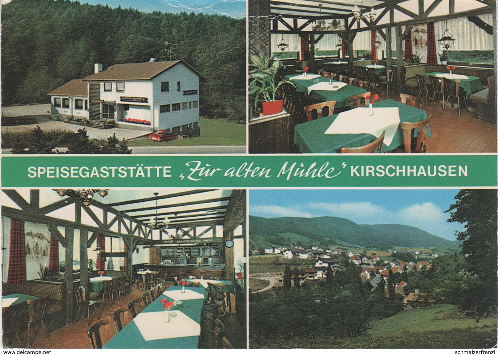 AK Kirschhausen Gaststätte Zur Alten Mühle Odenwald A Sonderbach Erbach Wald Erlenbach Ober Hambach Fürth Heppenheim - Heppenheim