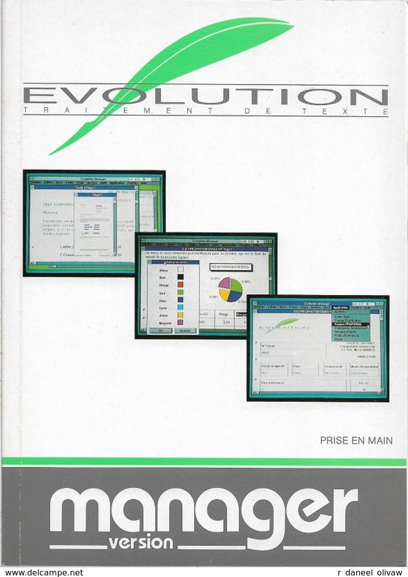 Evolution Version 3 Pour Windows 2 Et 3 (1990, TBE+) - Altri & Non Classificati
