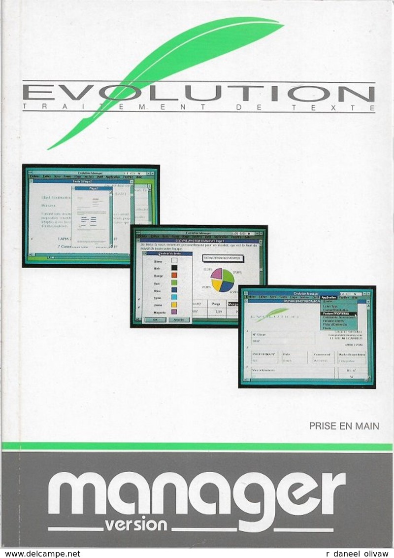 Evolution Version 3 Pour Windows 2 Et 3 (1990, TBE+) - Otros & Sin Clasificación