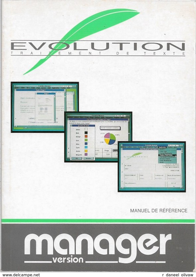 Evolution Version 3 Pour Windows 2 Et 3 (1990, TBE+) - Otros & Sin Clasificación