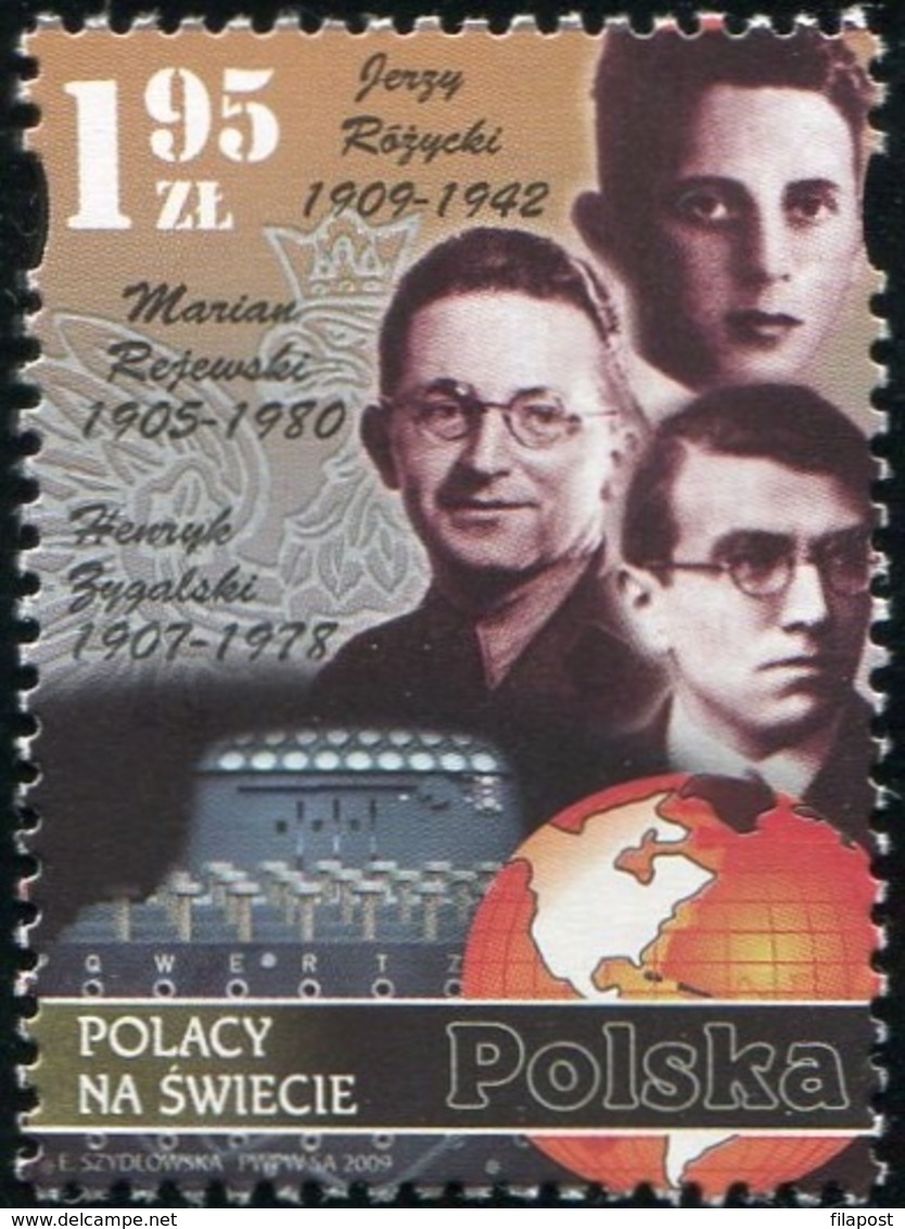 Poland 2009 Poles Throughout The World Ludwik Enigma MNH** - Neufs