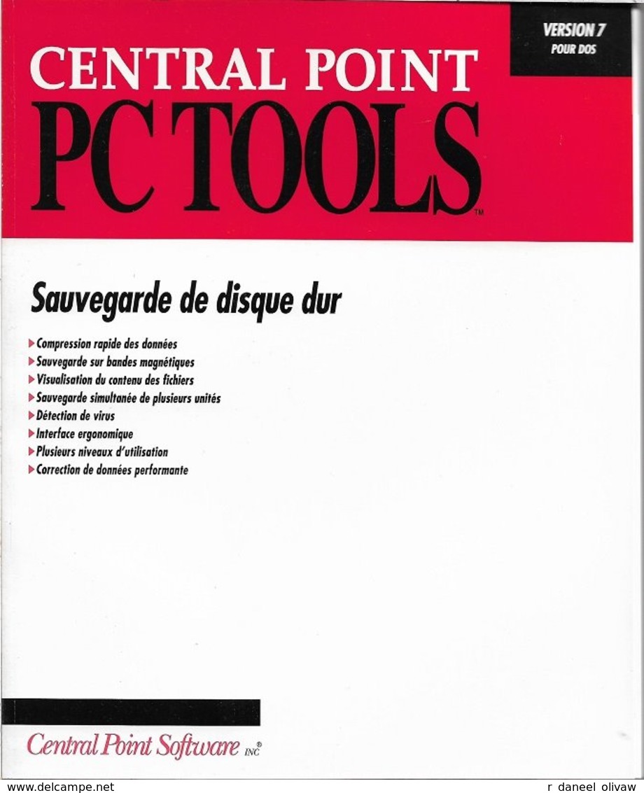 PC Tools 7.1 Pour DOS 3.2 Et Supérieur (et Windows 3 En Option) (1991, TBE+) - Autres & Non Classés