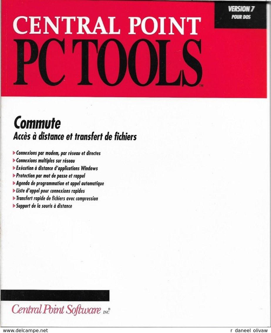 PC Tools 7.1 pour DOS 3.2 et supérieur (et Windows 3 en option) (1991, TBE+)