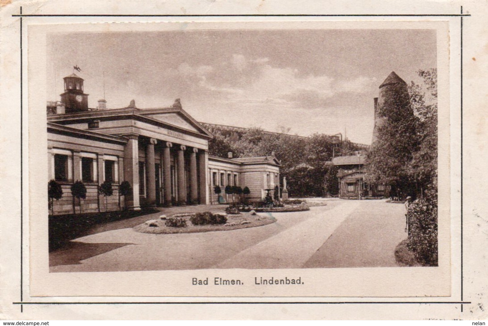 BAD ELMEN-LINDENBAD-1927 - Schoenebeck (Elbe)