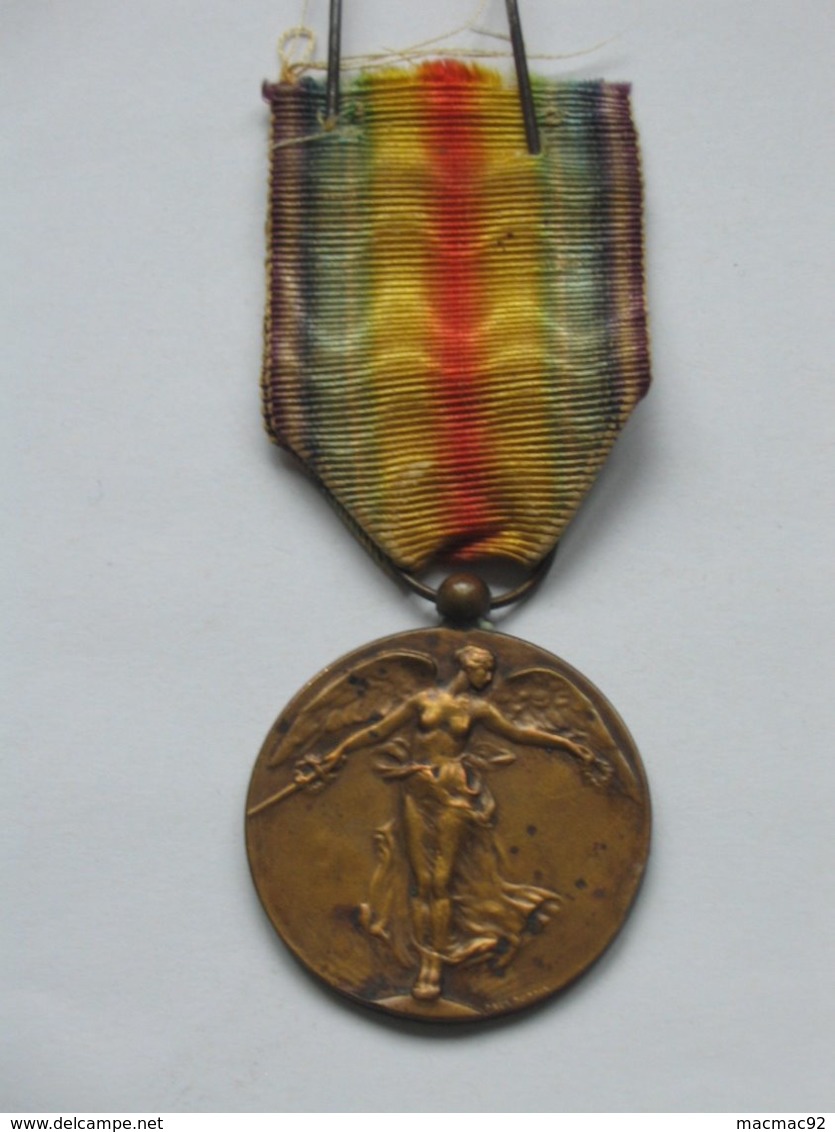 Décoration Médaille Interalliée 1914-1918 - Belgique    **** EN ACHAT IMMEDIAT **** - Belgio