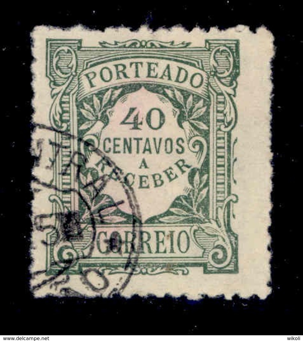 ! ! Portugal - 1922 Postage Due 40 C - Af. P 38 - Used - Oblitérés