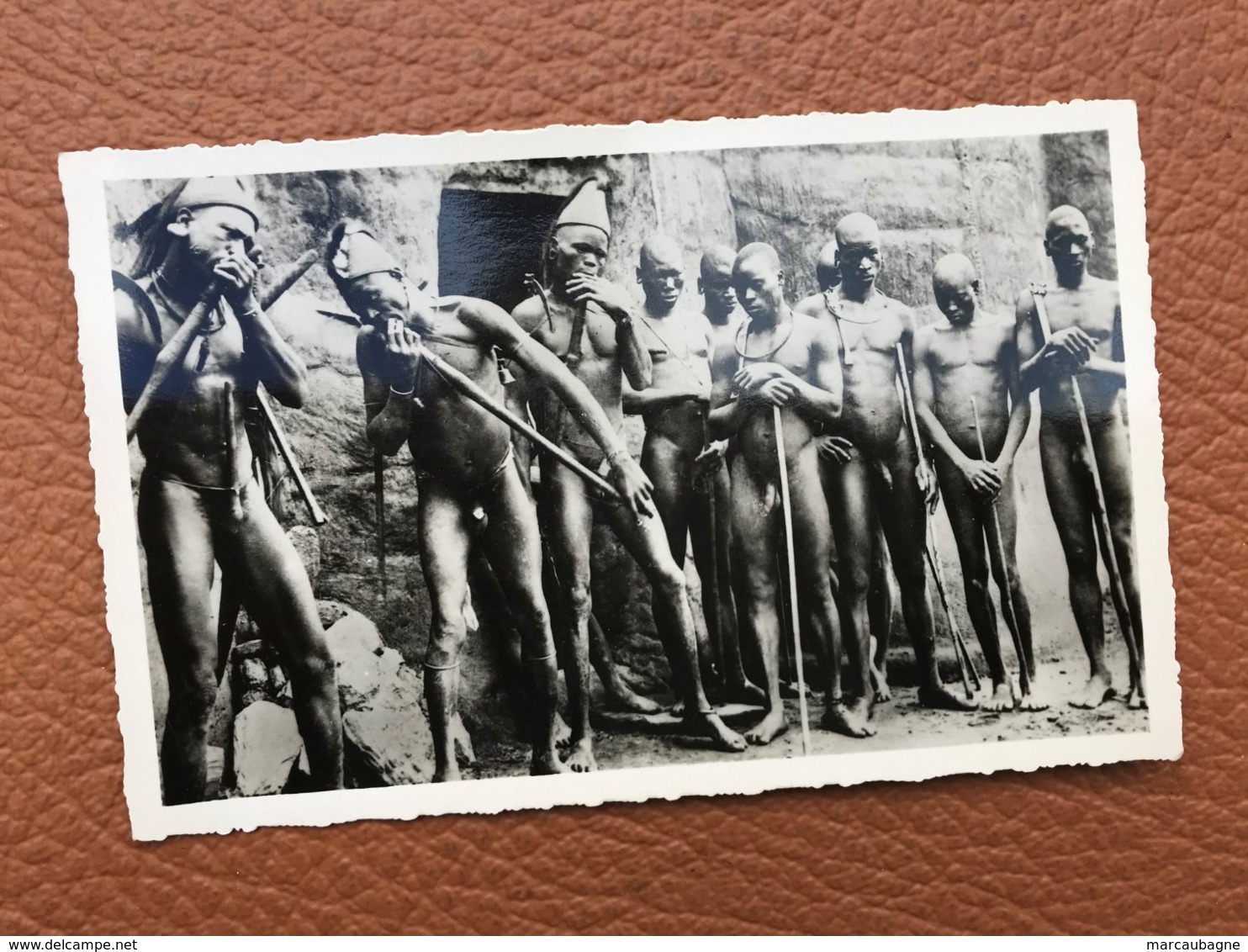 1 C Photo Rare Nu Afrique Dahomey - Types Sombas De Natitingou - Collection Labitte - Dahome
