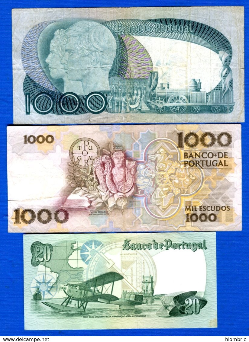 Portugal  3  Billets - Portugal