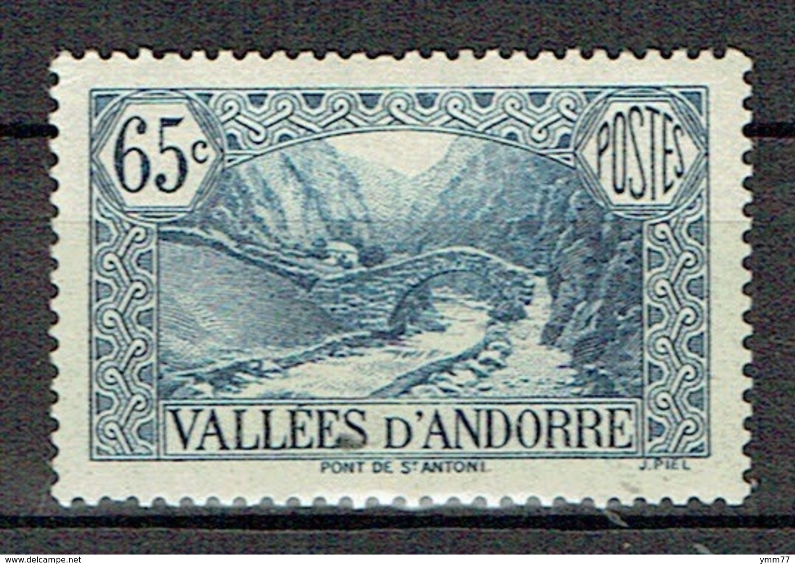 Paysage De La Principauté : Pont De Saint-Antoine - Unused Stamps