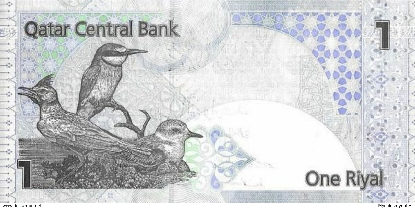 QATAR, 1 Riyal, 2017, P28b, UNC, New Signature - Qatar