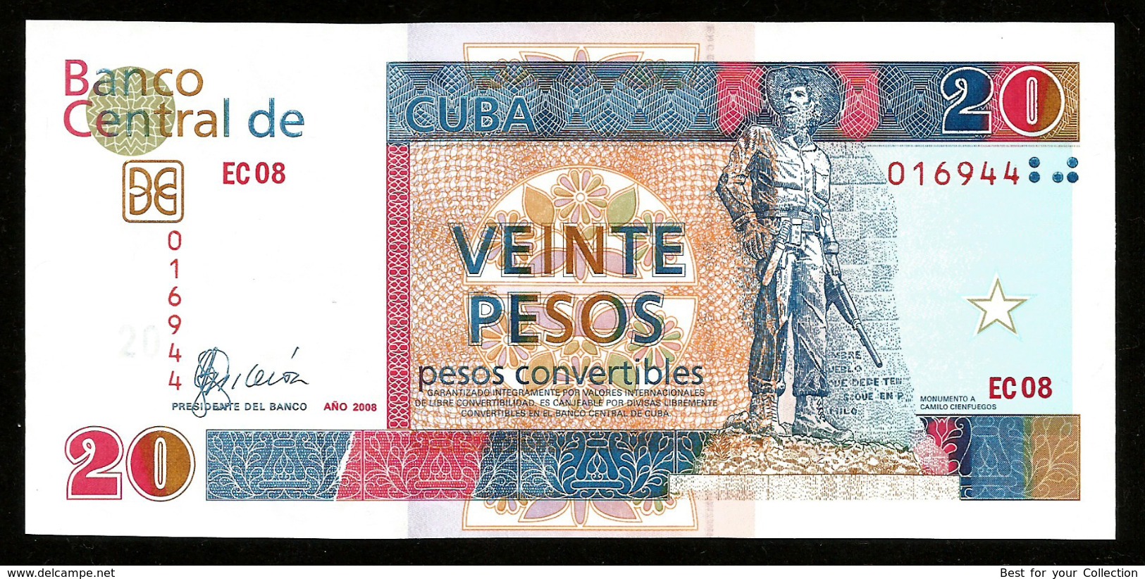 * Cuba 20 Pesos Convertibles 2008  ! UNC ! - Cuba