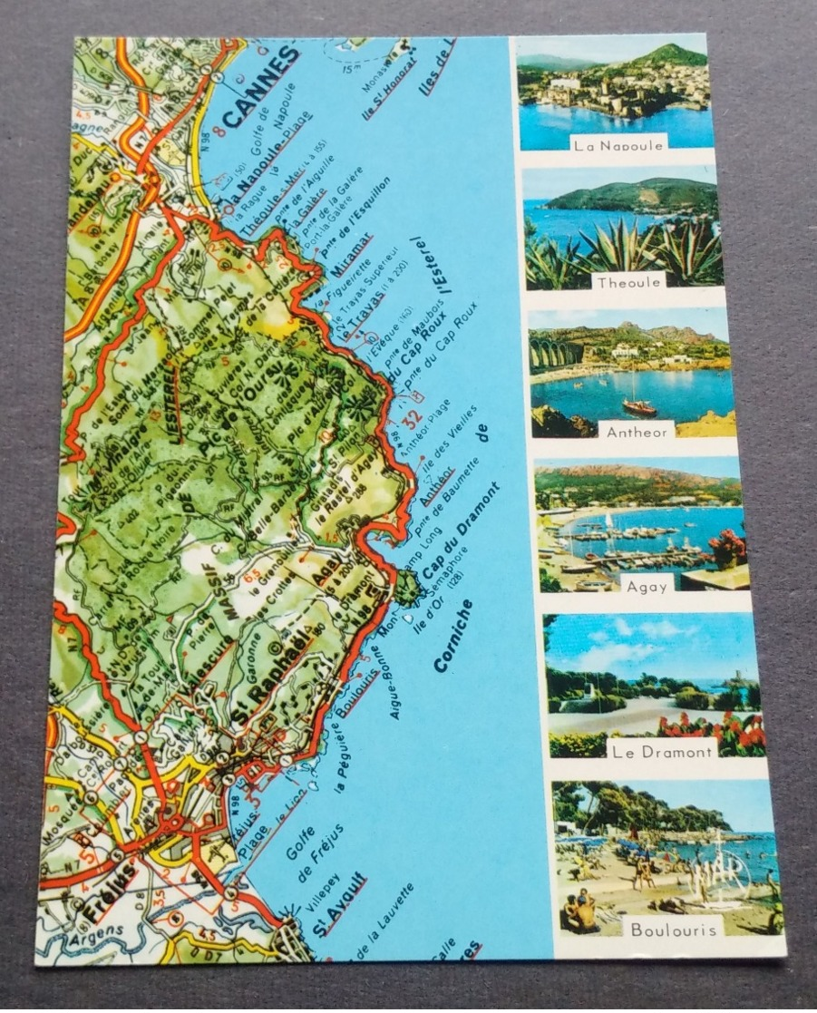 LA CORNICHE D'OR MAP - Provence-Alpes-Côte D'Azur