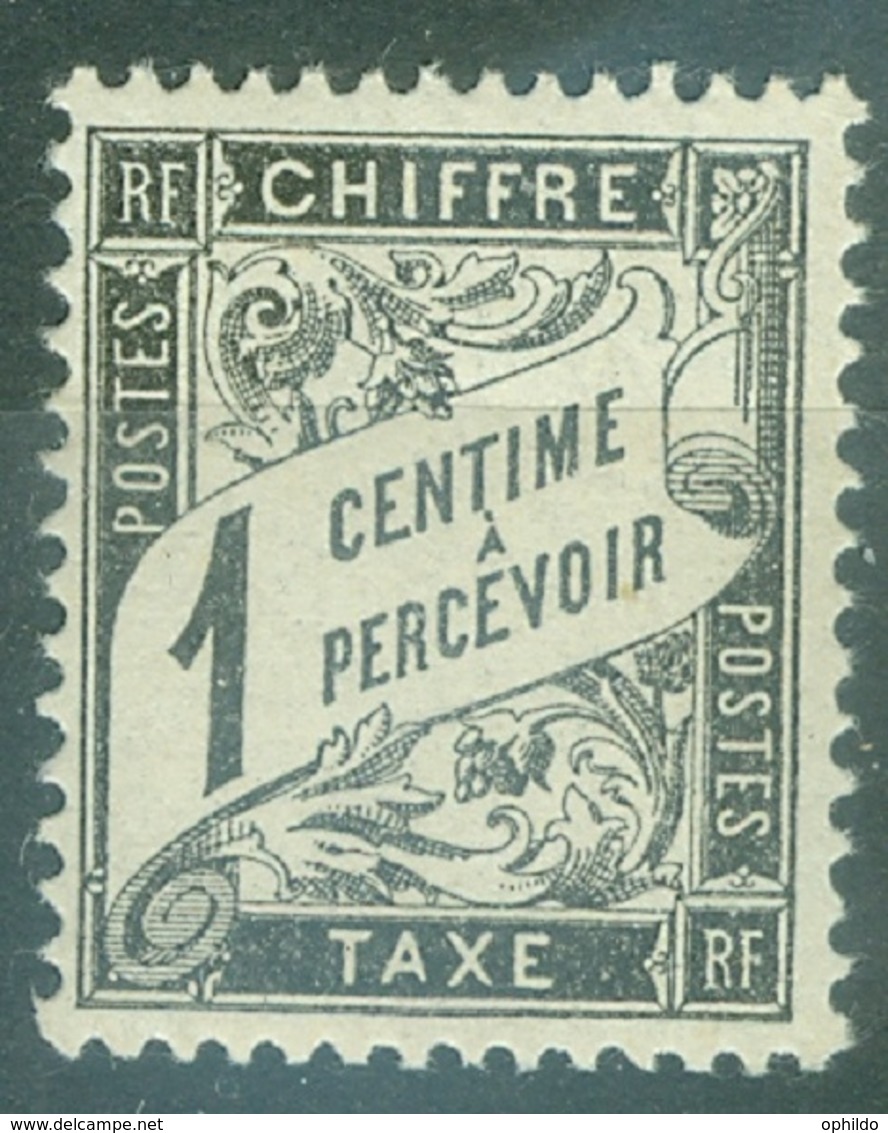 France   Taxe  10  * *   TB - 1859-1959 Nuovi