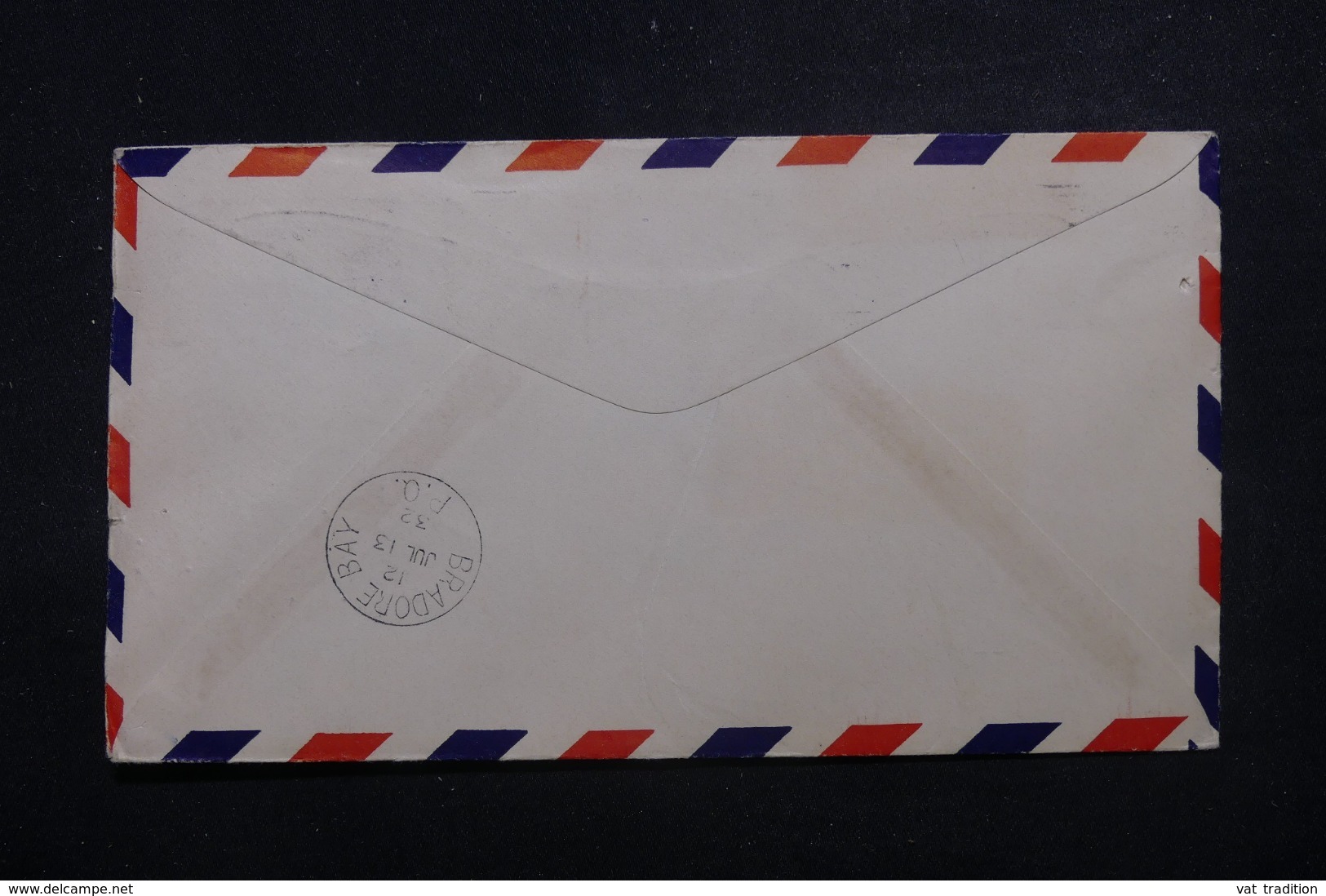 CANADA - Enveloppe Par Avion De Ottawa / Bradore Bay En 1932, Affranchissement Plaisant - L 45101 - Storia Postale