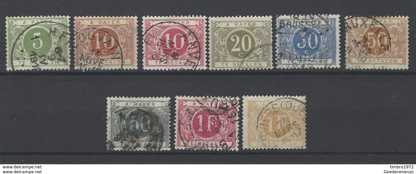 Nr TX3-11 Gestempeld - Stamps