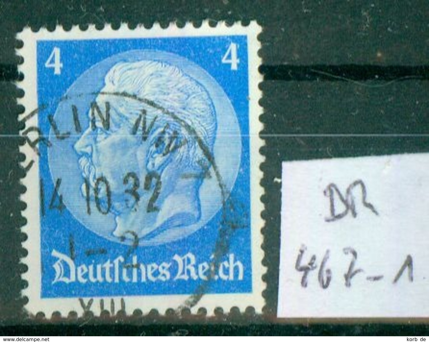 DR 1932  MiNr.  467     O / Used  (L773) - Gebraucht