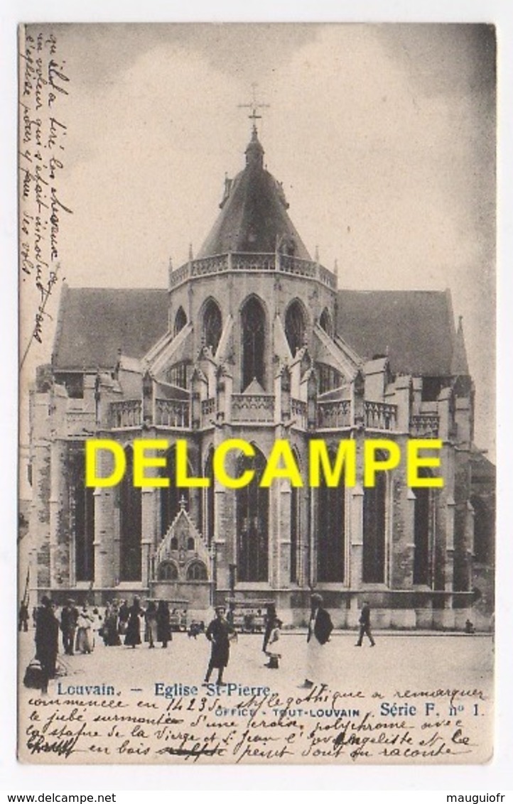 DD / BELGIQUE / PROVINCE DU BRABAN FLAMAND / LEUVEN , LOUVAIN / EGLISE SAINT-PIERRE / ANIMÉE - Leuven