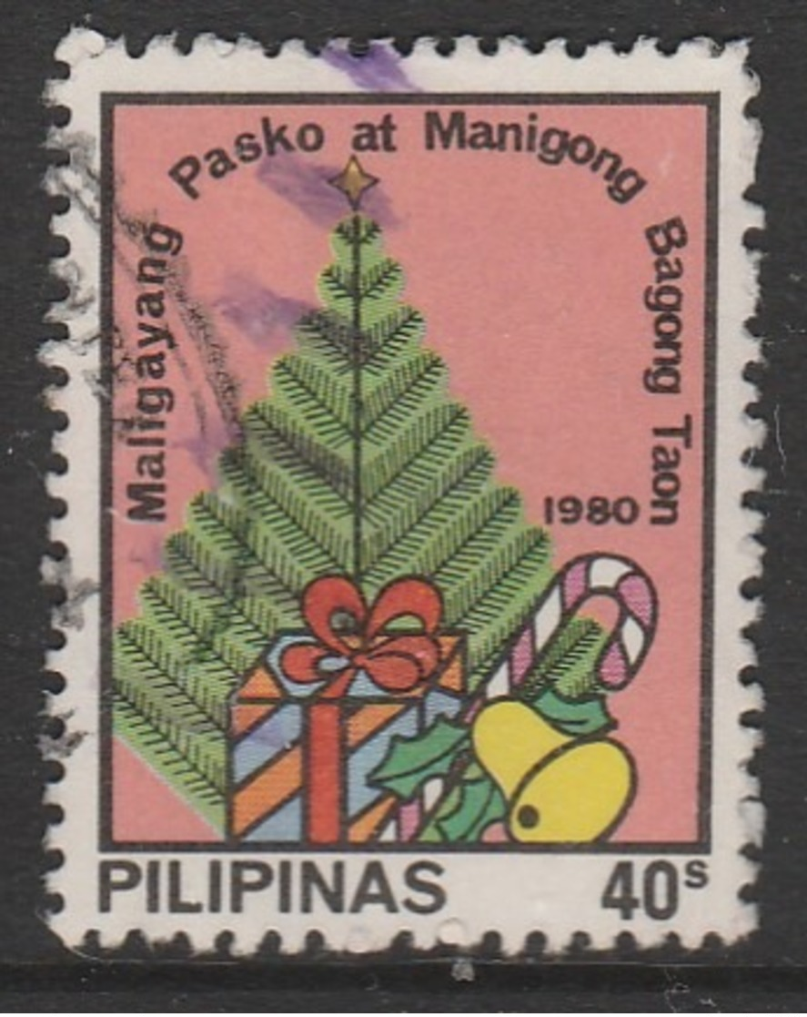 Philippines 1980 Christmas 40 S SW 1395  Multicoloured O Used - Philippines