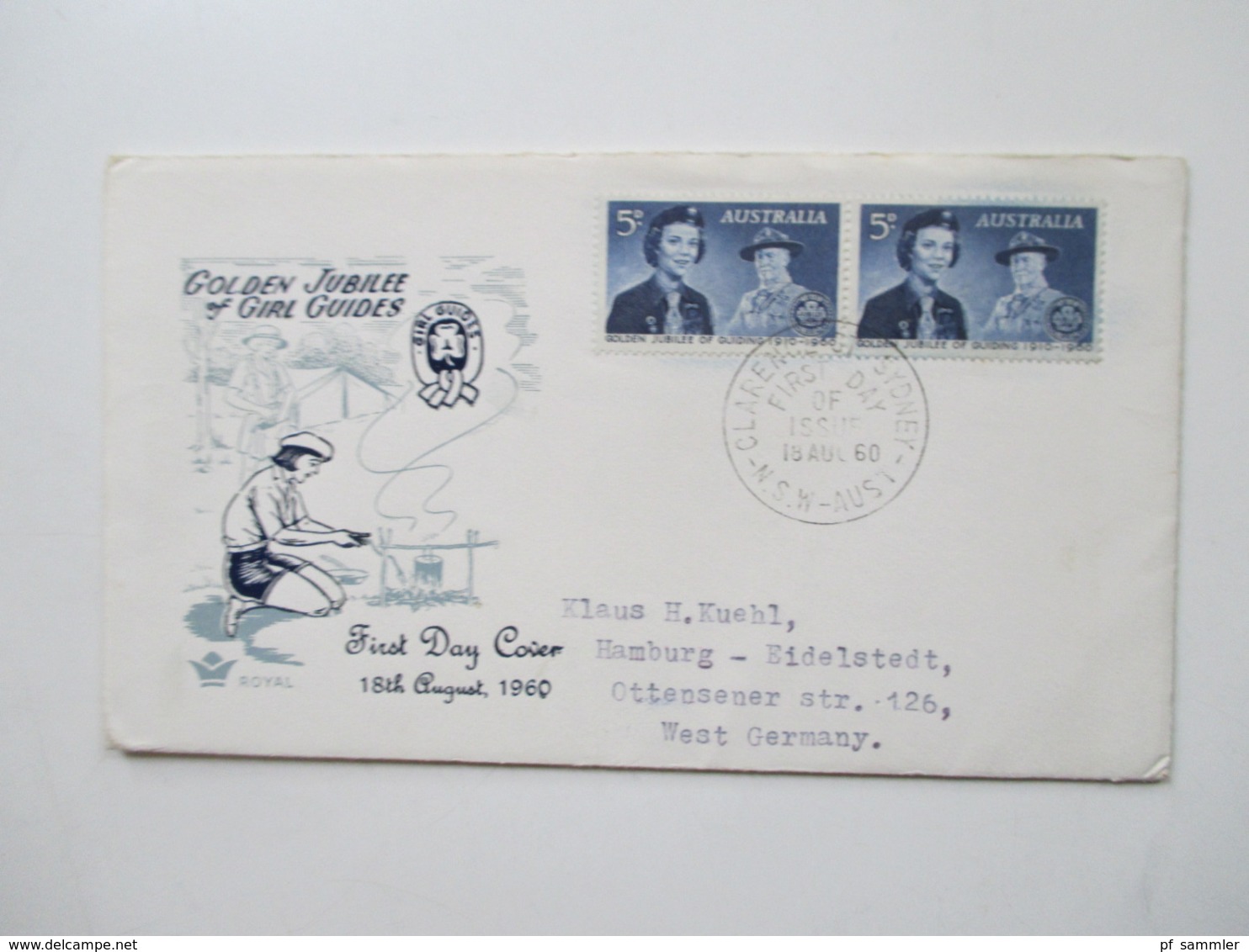 Australien 1951 - 84 FDC und 4 Airletter / Aerogramme insgesamt 57 Belege viele echt nach Deutschland gelaufen!