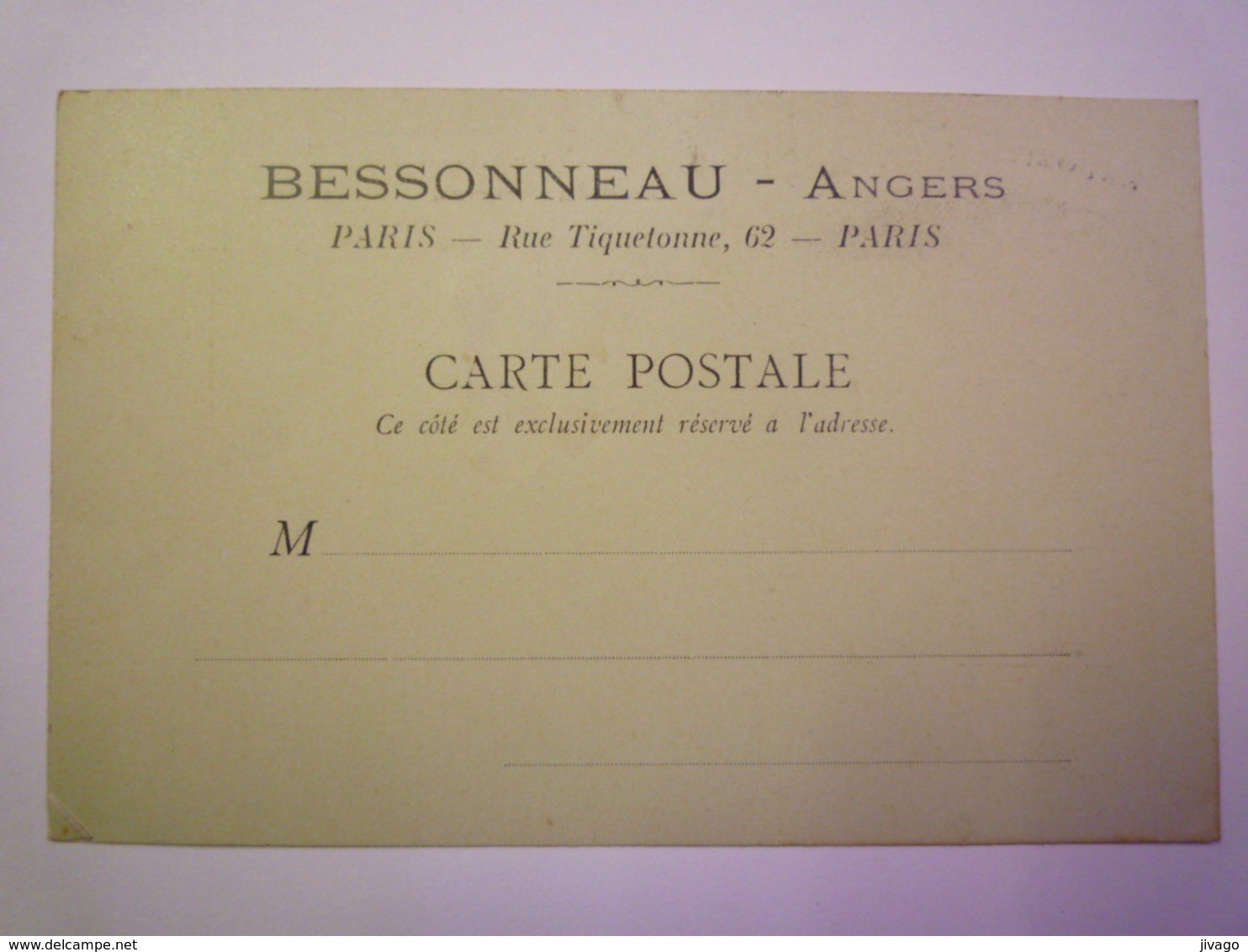 2019 - 2829  ANGERS  (Maine-et-Loire)  :  BESSONNEAU  -  Exposition De 1900   XXX - Angers