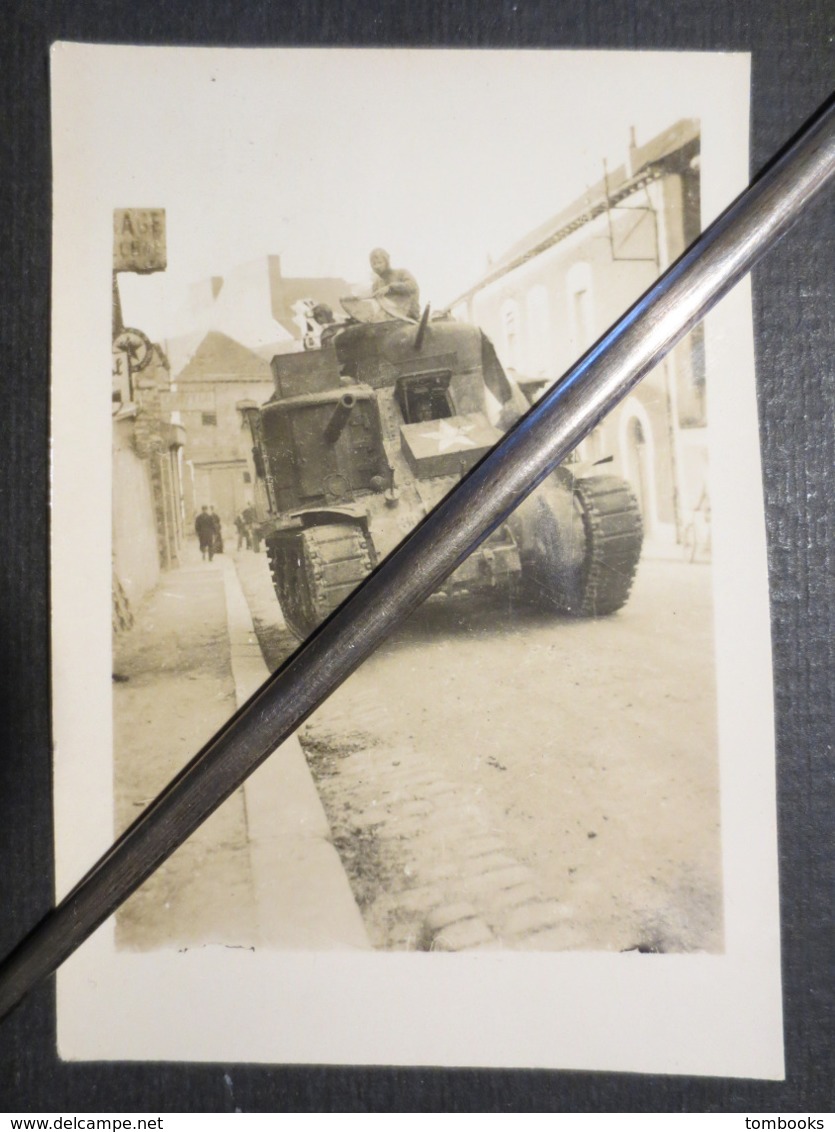 Nantes - St Nazaire -  Photo Originale - Les Troupes Américaines En Direction De - La Poche - B.E - - Guerra, Militari