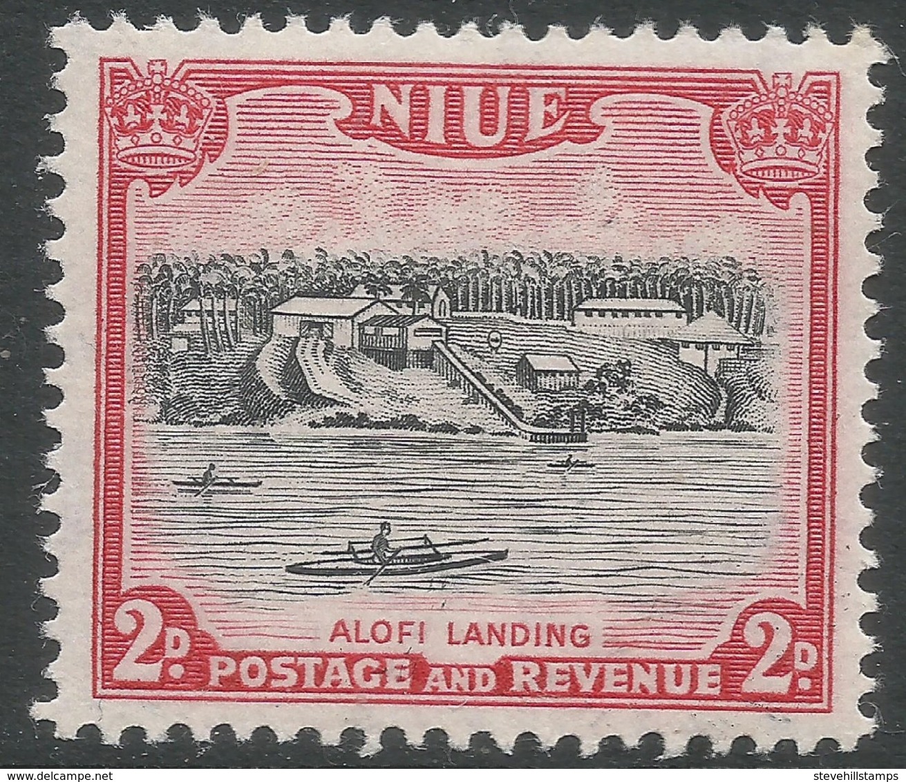 Niue. 1950 Definitives. 2d MNH. SG 115 - Niue