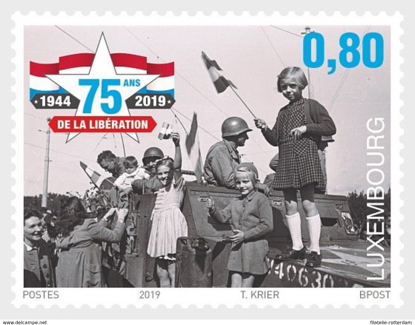 Luxemburg / Luxembourg - Postfris / MNH - 75 Jaar Bevrijding 2019 - Ungebraucht