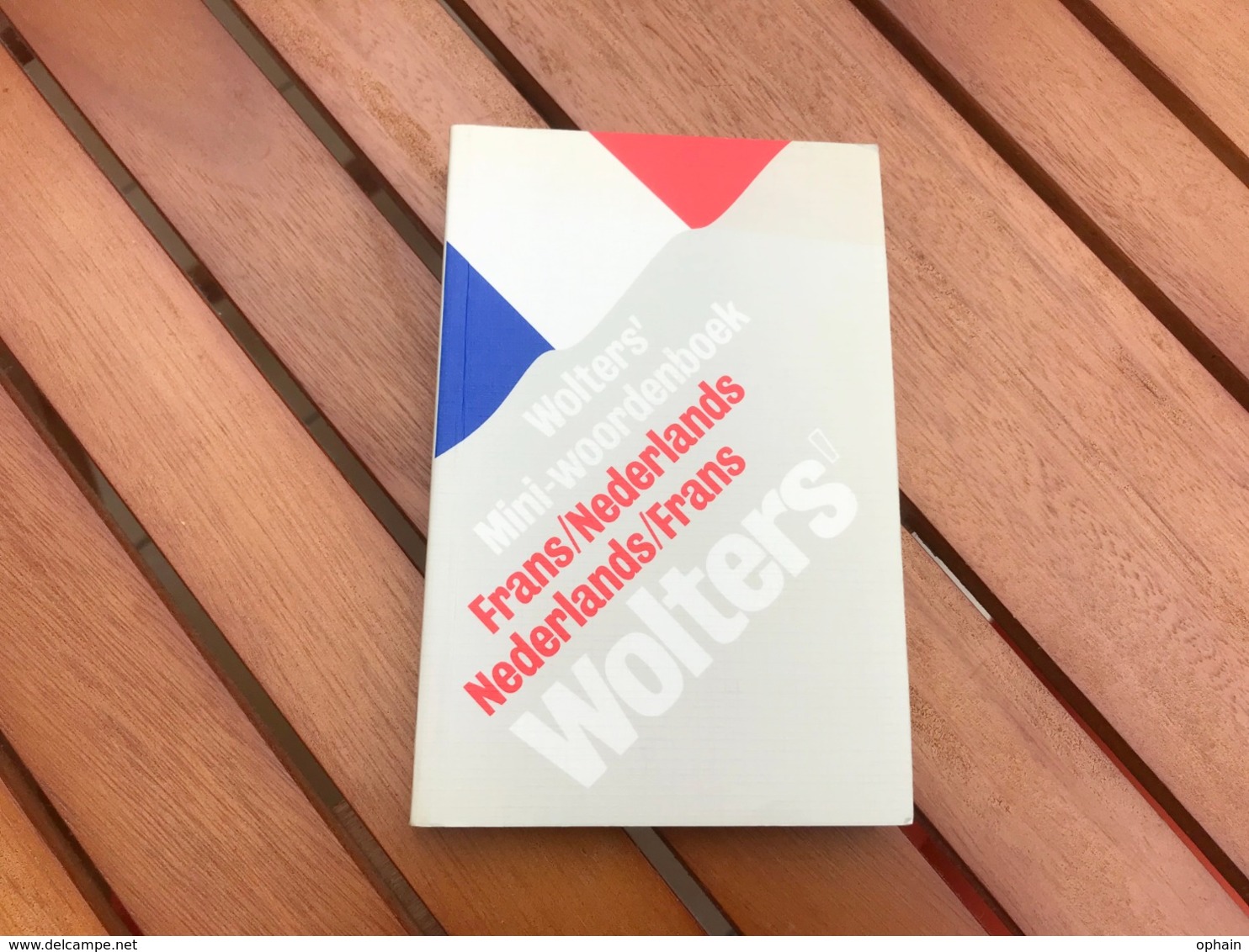 Dictionnaire De Poche Français/Néerlandais - Neuf - Editions Wolters-Noordhoff - 345 Pages  - Ref D0672 - Dictionnaires