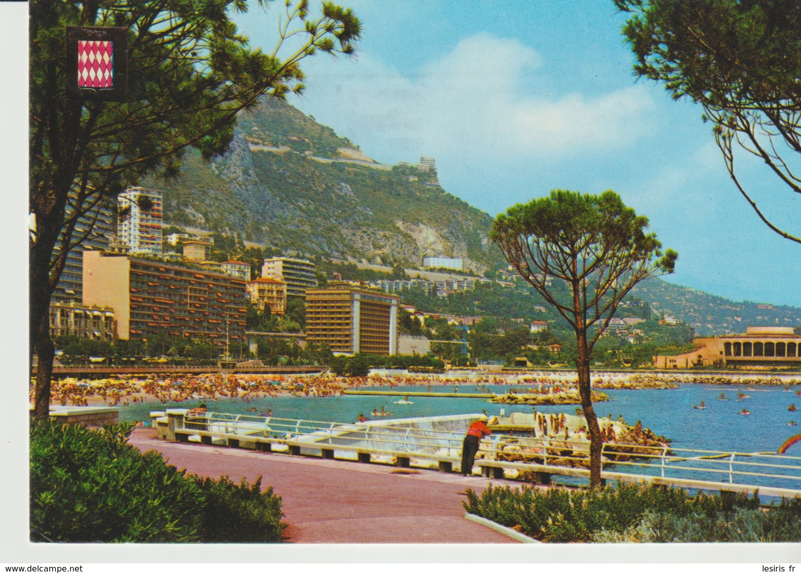 C. P. - PHOTO - MONACO - MONTE CARLO - PLAGE DU LARVOTTO EN 1984 - 11 A - - Port