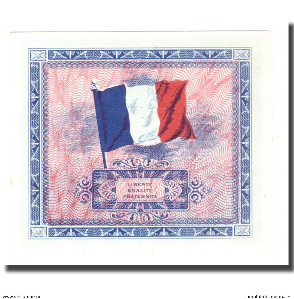 France, 2 Francs, Drapeau/France, 1944, 1944, SPL, Fayette:VF16.2, KM:114b - 1944 Flagge/Frankreich